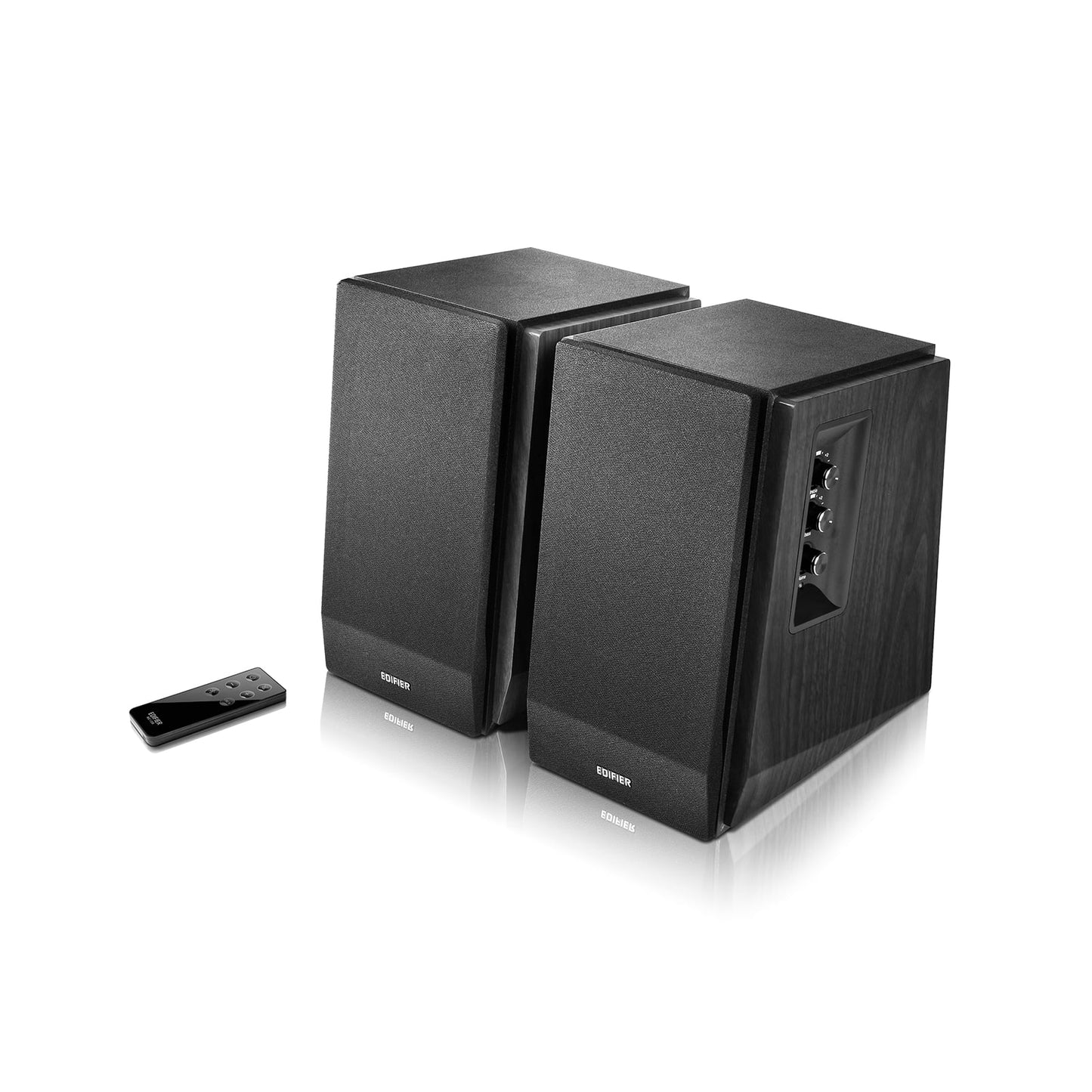Edifier - R1700BT Bluetooth Bookshelf Speakers - Powered 2.0 Active Black Speakers - Serious Techies