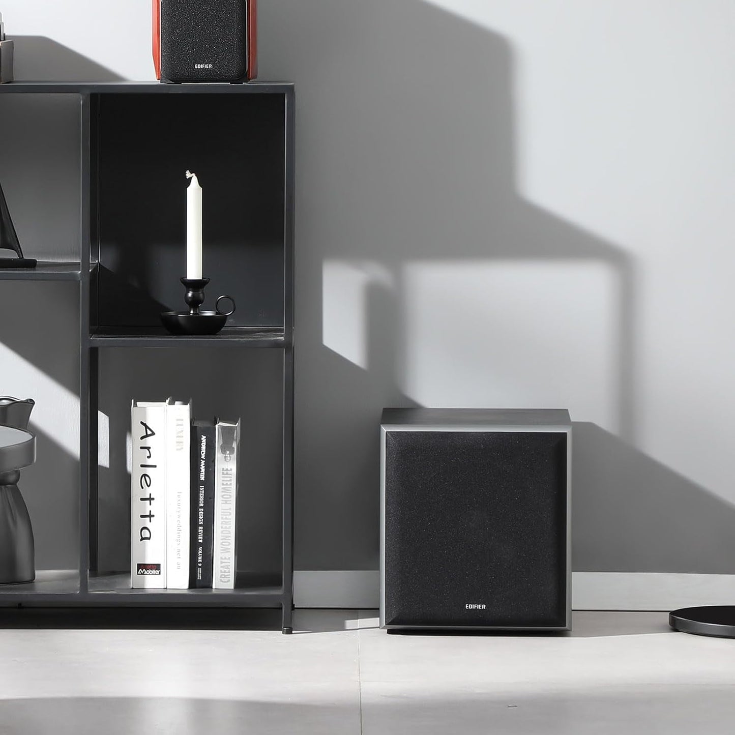 Edifier - T5 Powered Subwoofer - 70W RMS Active Woofer with 8 Inch Driver and Low Pass Filter - Serious Techies