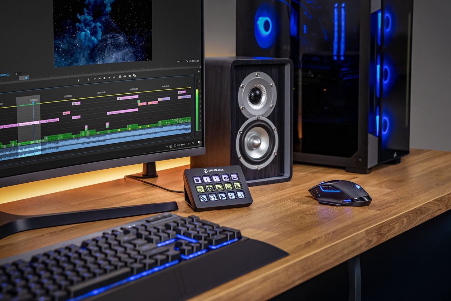 Elgato - Stream Deck MK.2 with 15 Customizable LCD Keys Tactile Control Interface - 10GBA9901 - Serious Techies