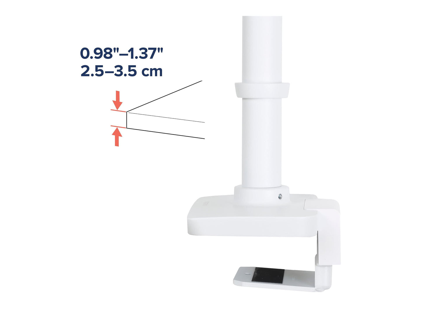 Ergotron - Desk Mount for LCD Monitor White 45626216- Serious Techies
