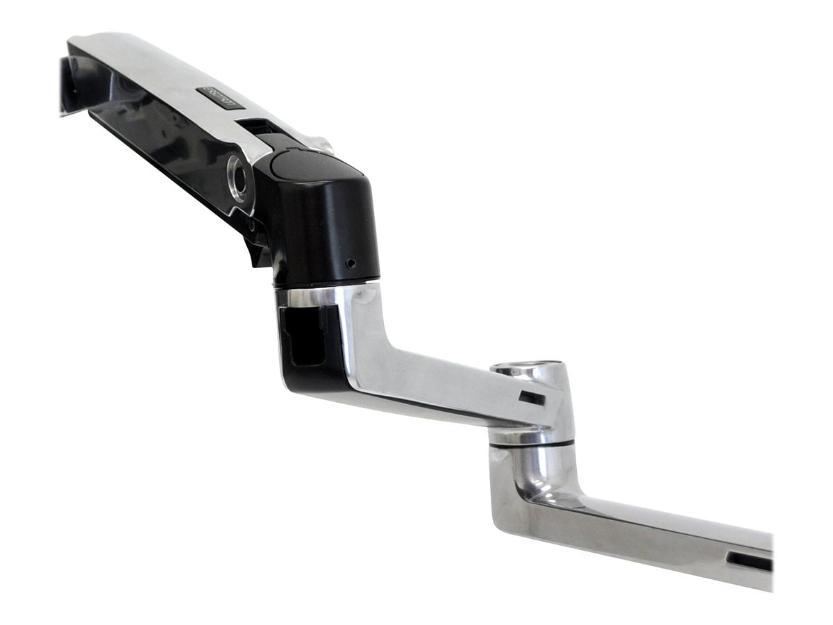 Ergotron - LX Extension for LX Arm (Polished Aluminum) - Serious Techies