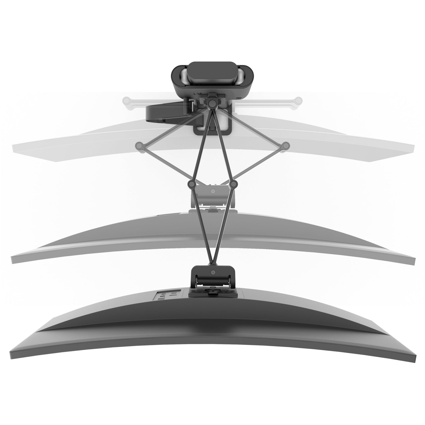 Ergotron - TRACE Desk Mount for Monitor, LCD Display - Matte Black (45-630-224) - Serious Techies