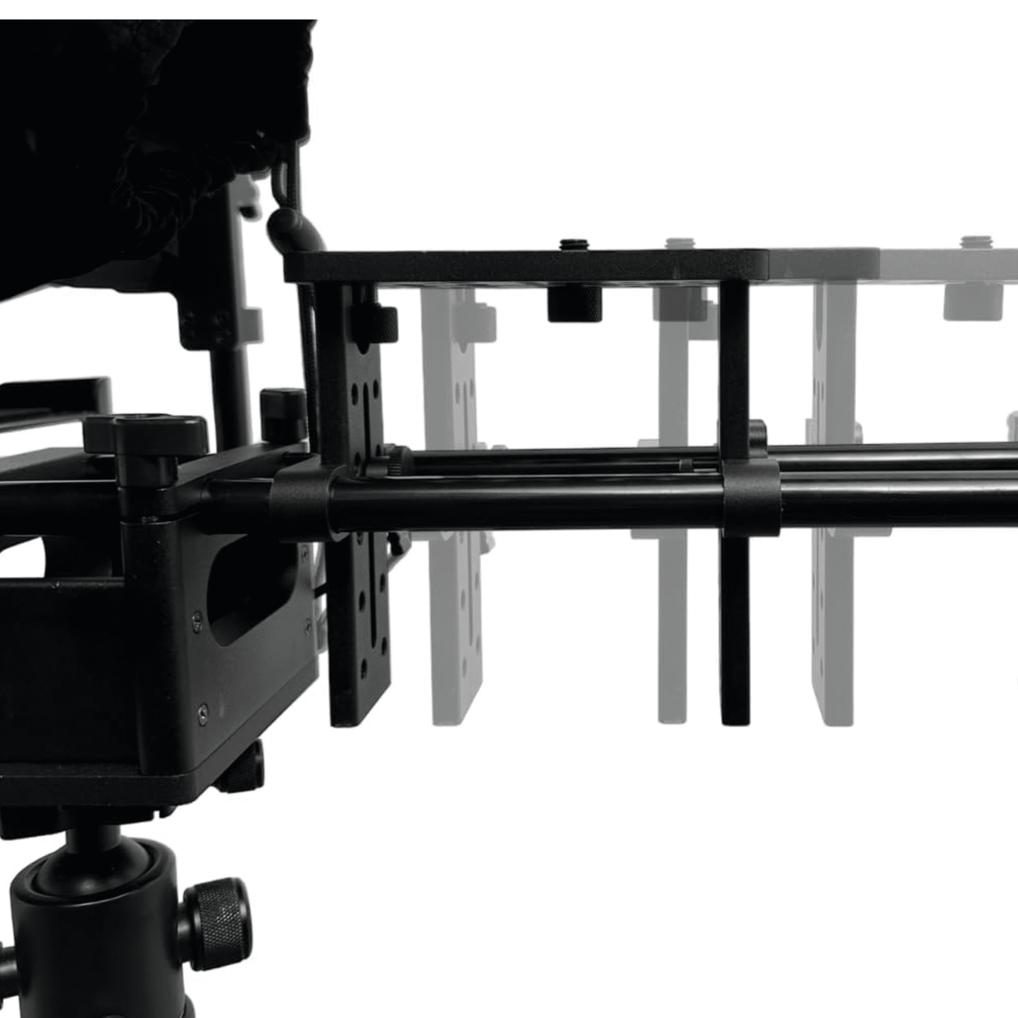 Glide Gear - TMP 1000 Professional Video Camera Tablet Teleprompter, Black - Serious Techies