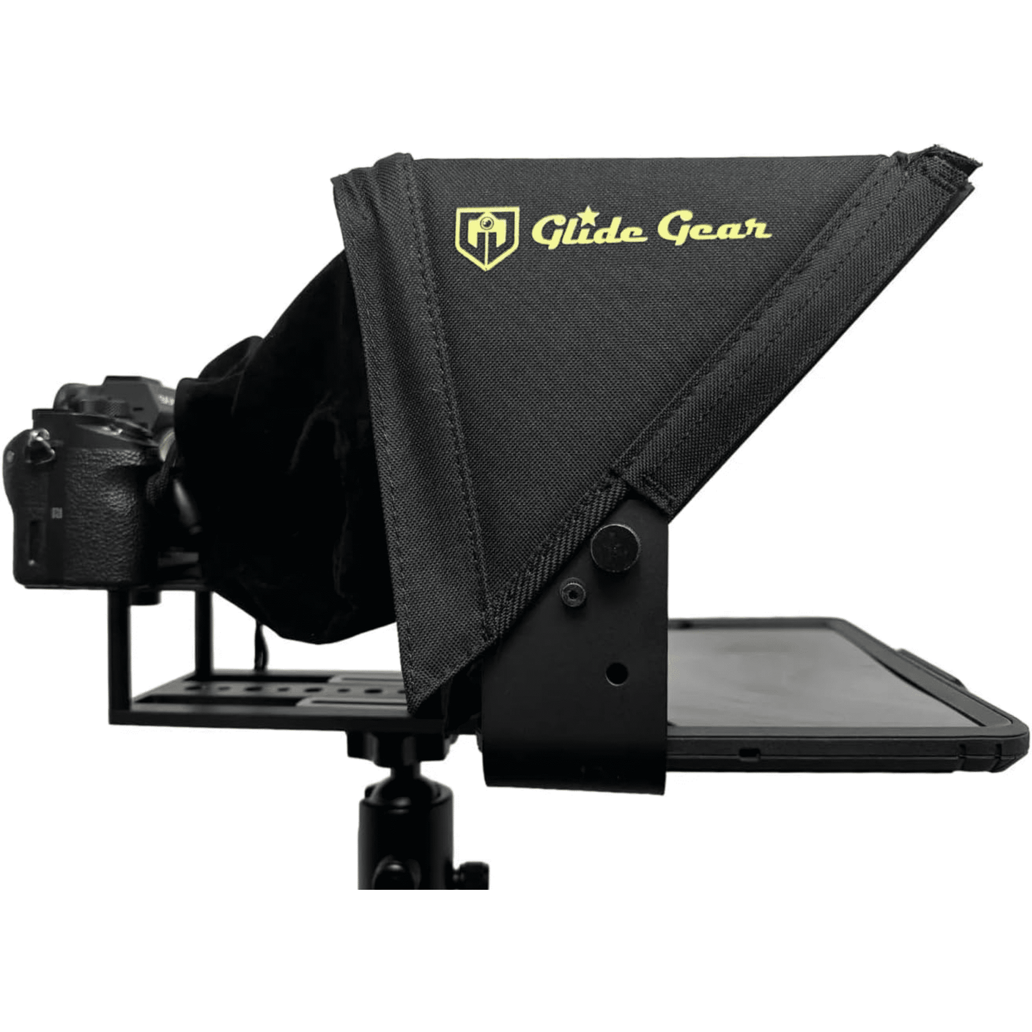 Glide Gear - TMP100 Adjustable Teleprompter Beam Splitter 70/30 Glass, 10" X 8" - Serious Techies