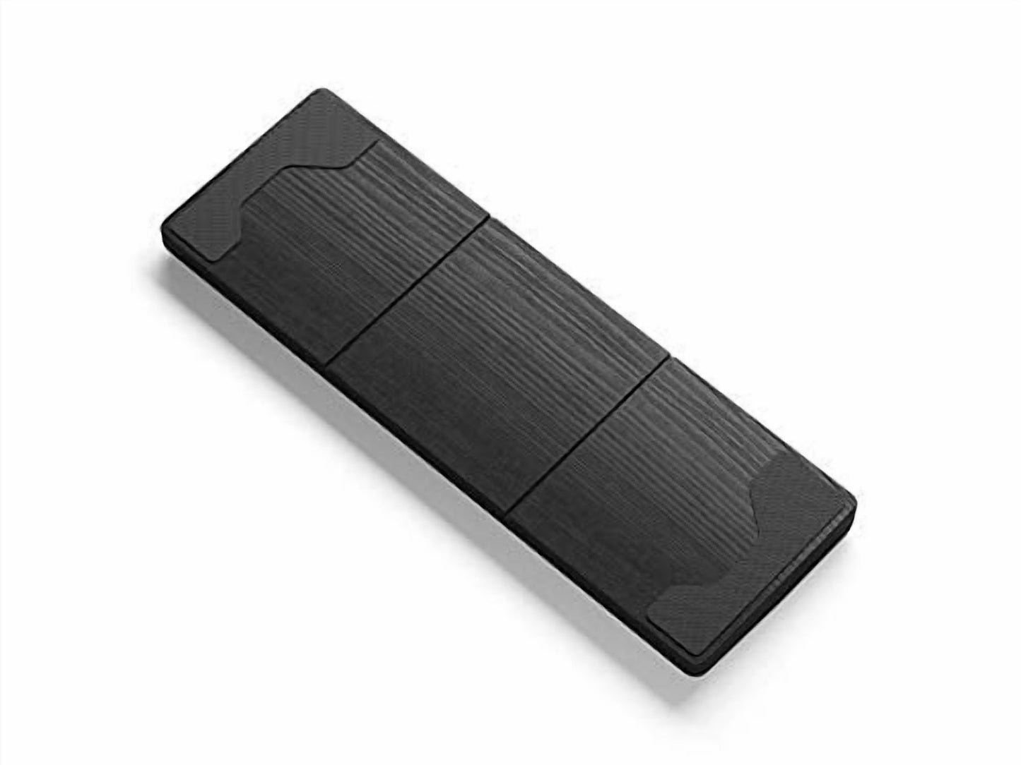 Glorious - Wooden Wrist Rest - Compact - Onyx/Black - Mechanical Keyboards Wood Ergonomic Palm Rest| 12X4 Inches/19Mm Thick (GV-75-DARK) - Serious Techies