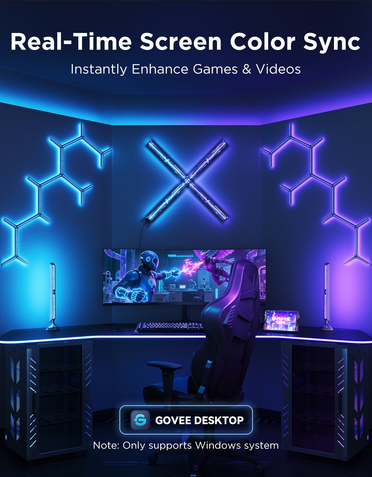 Govee - Smart Gaming Light Bars Pro - Serious Techies