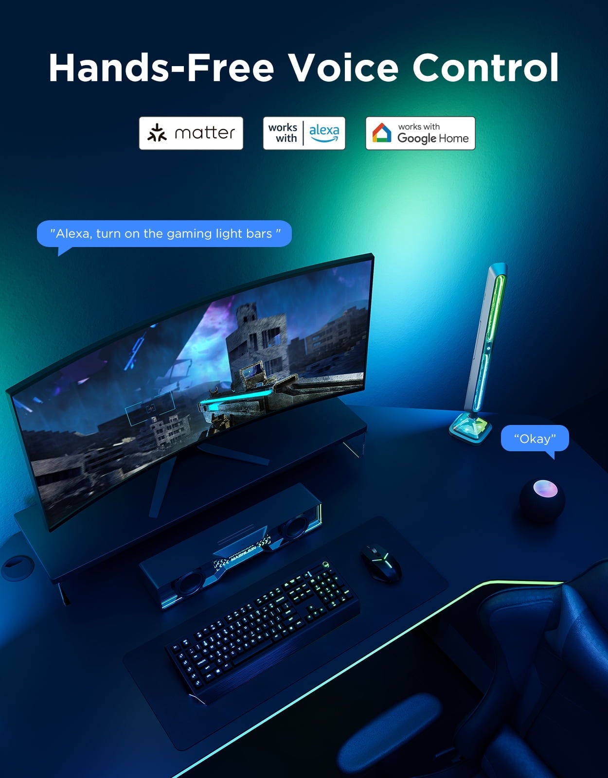 Govee - Smart Gaming Light Bars Pro - Serious Techies