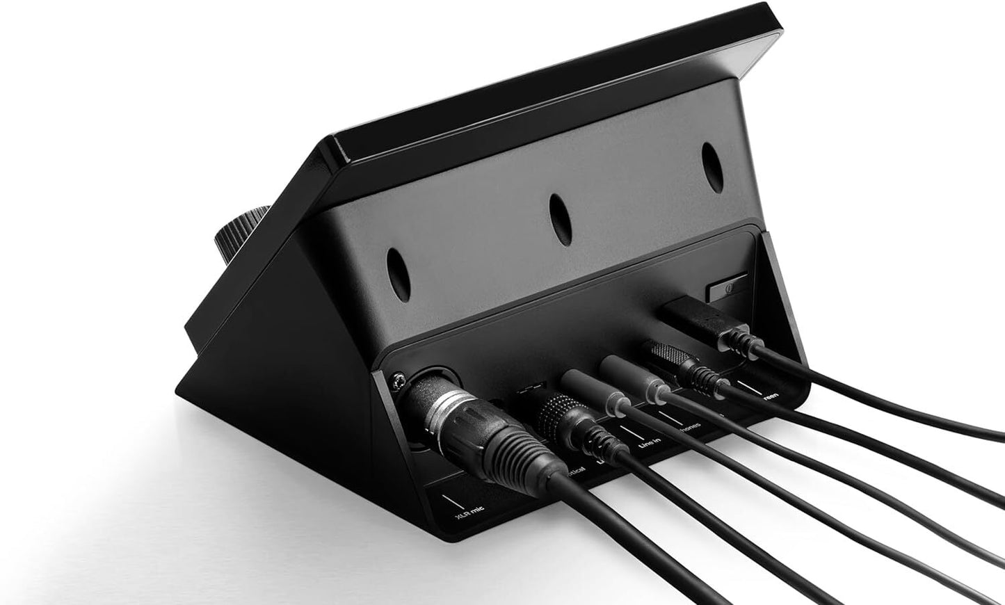 Hercules - Stream 200 XLR, Pro Audio Mixer for Advanced Content Creators, Streaming, and Gaming, with XLR Mic Pre-Amp, LCD Screen, 4 Actions Buttons and Customizable Interface. Compatible with PC - Serious Techies