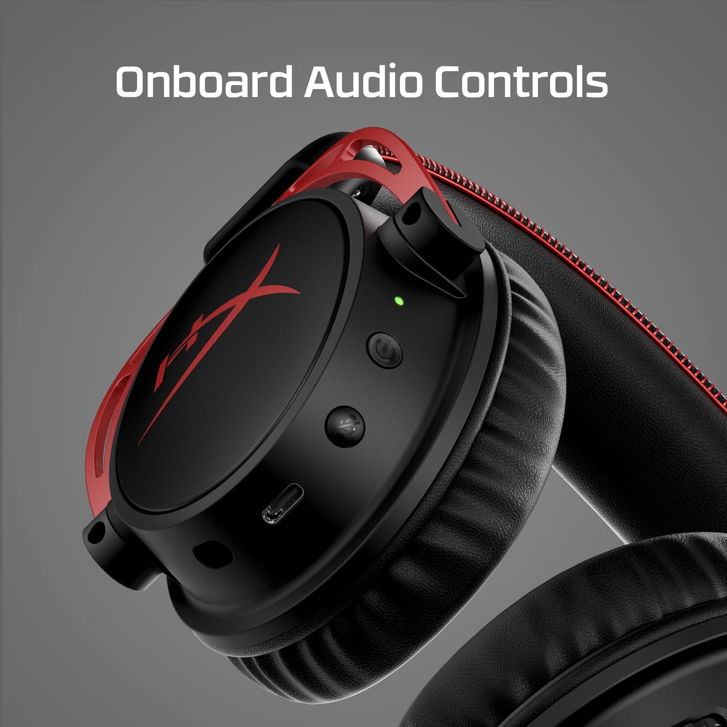HyperX - Cloud Alpha Wireless Over-Ear Gaming Headset, Red - Serious Techies
