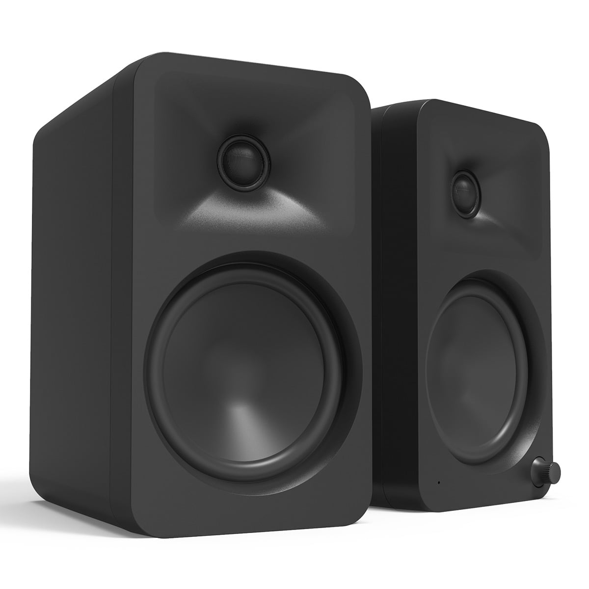 Kanto - ORA4 Powered Bluetooth Desktop Speakers - Pair (Matte Black) - Serious Techies