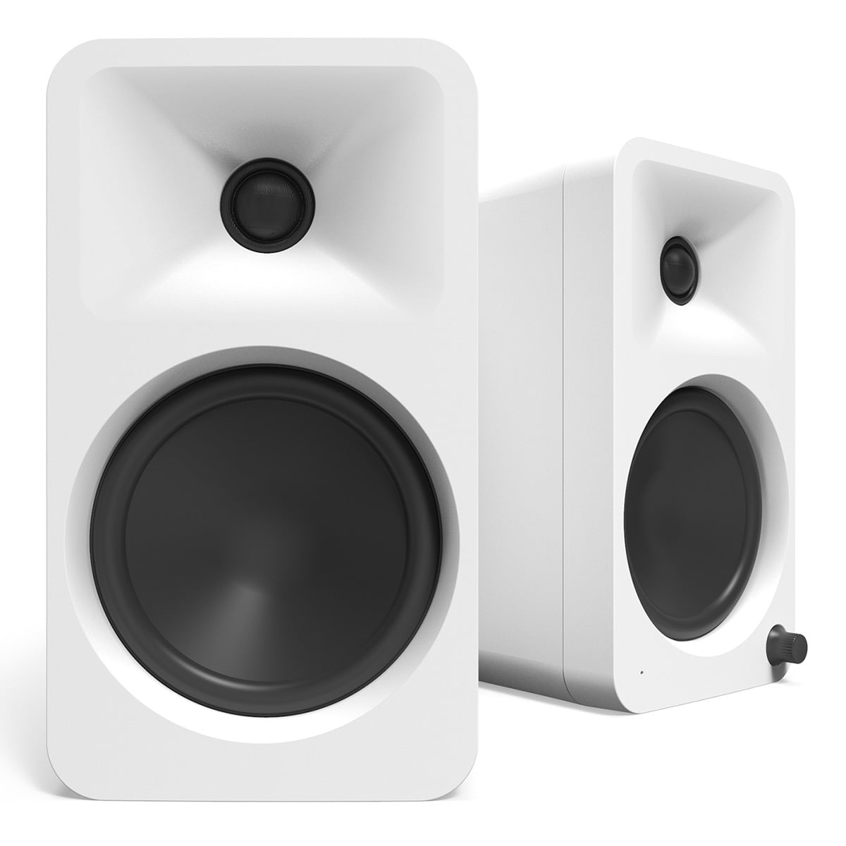 Kanto - ORA4 Powered Bluetooth Desktop Speakers - Pair (Matte Black) - Serious Techies