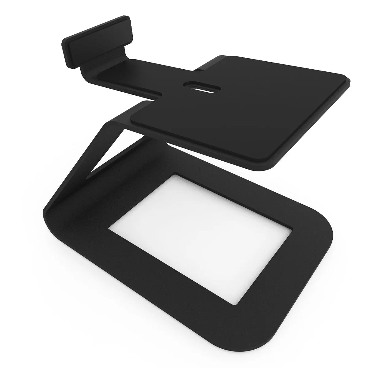 Kanto - SE6 Elevated Desktop Speaker Stands for Large Speakers - Pair (Black) - Serious Techies