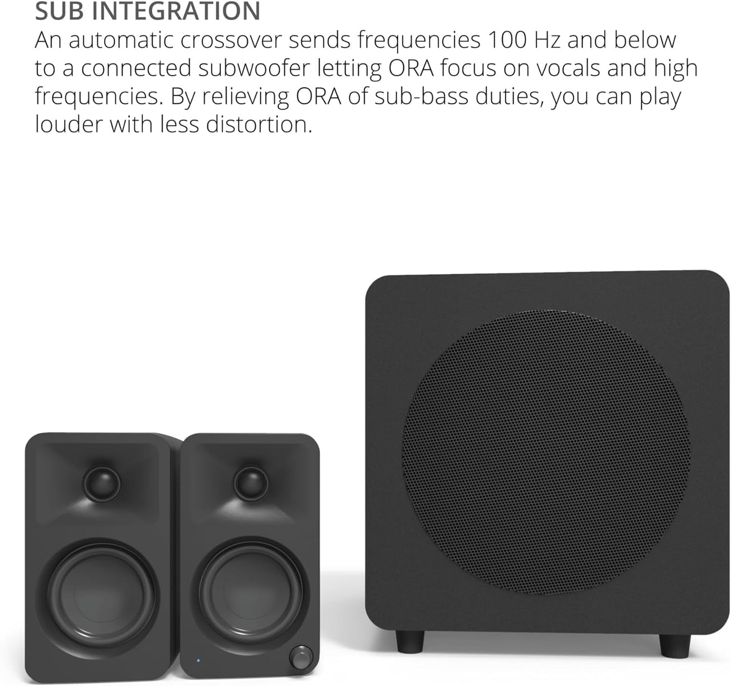 Kanto - ORAMB Powered Reference Bluetooth Desktop Speakers - Serious Techies