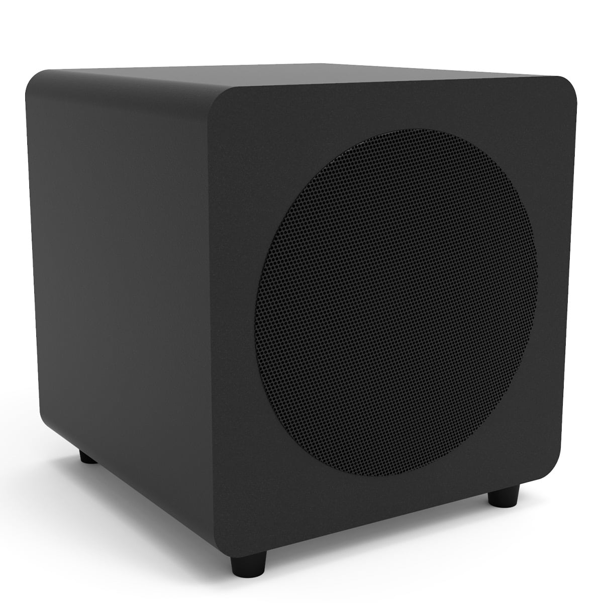 Kanto - SUB8 8-Inch Sealed Powered Subwoofer (Matte Black) - Serious Techies