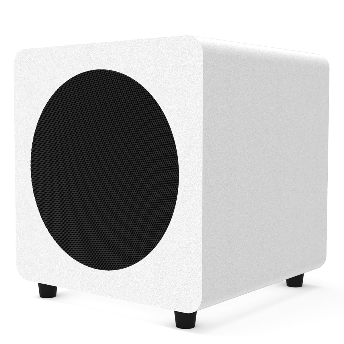Kanto - SUB8 8-Inch Sealed Powered Subwoofer (Matte White) - Serious Techies