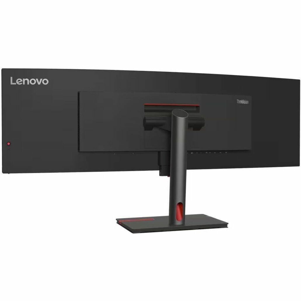 Lenovo - Thinkvision 49\" 5120 X 1440 LED Cable Lock Slot, Anti-Glare Curved Monitor, Raven Black, P49W-30 - Serious Techies