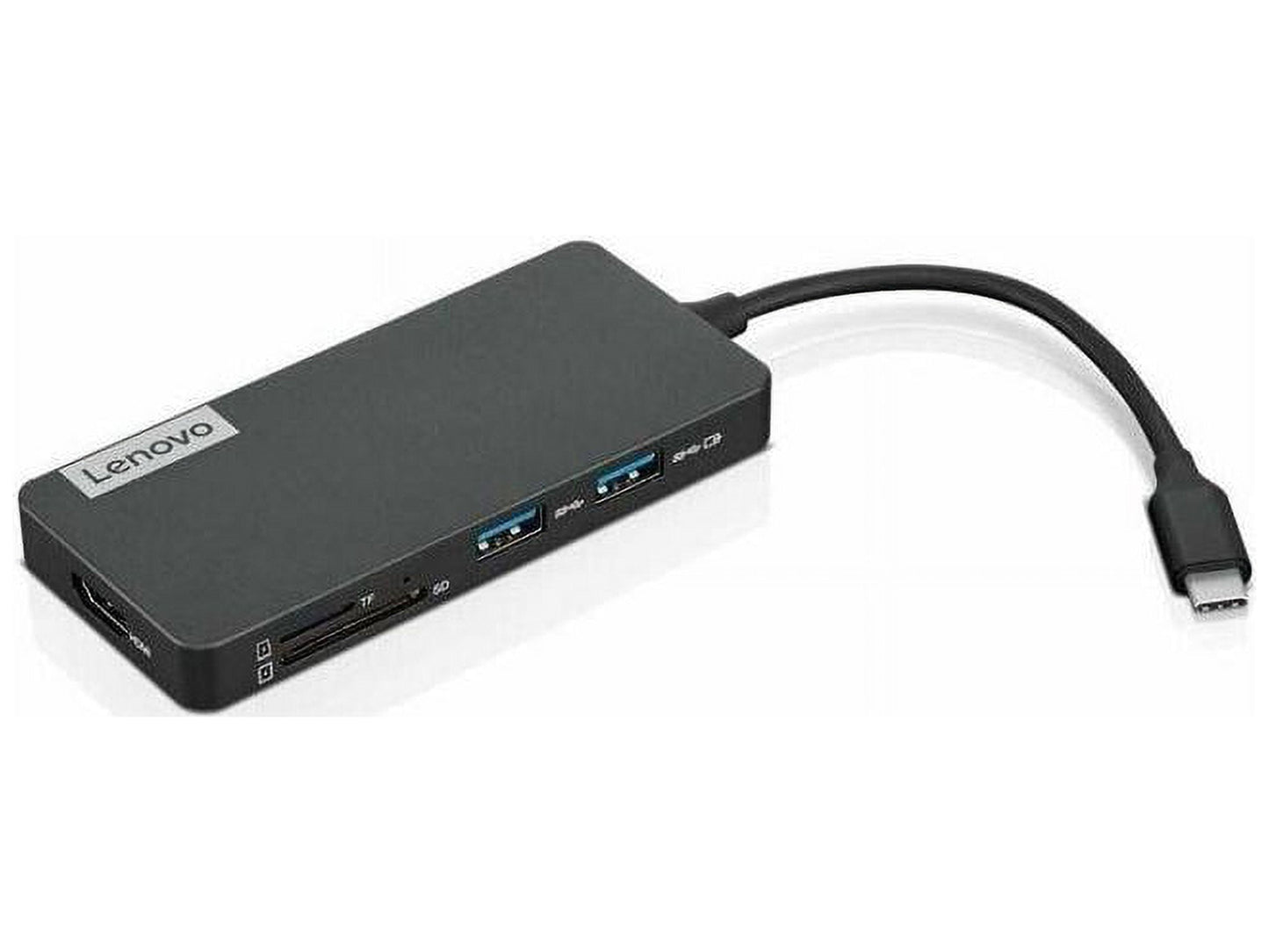 Lenovo - USB-C 7-In-1 Laptop Docking Station, Retail Packaging, with Accessories Included - Serious Techies