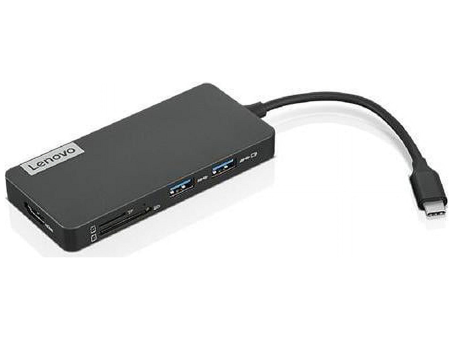 Lenovo - USB-C 7-In-1 Laptop Docking Station, Retail Packaging, with Accessories Included - Serious Techies