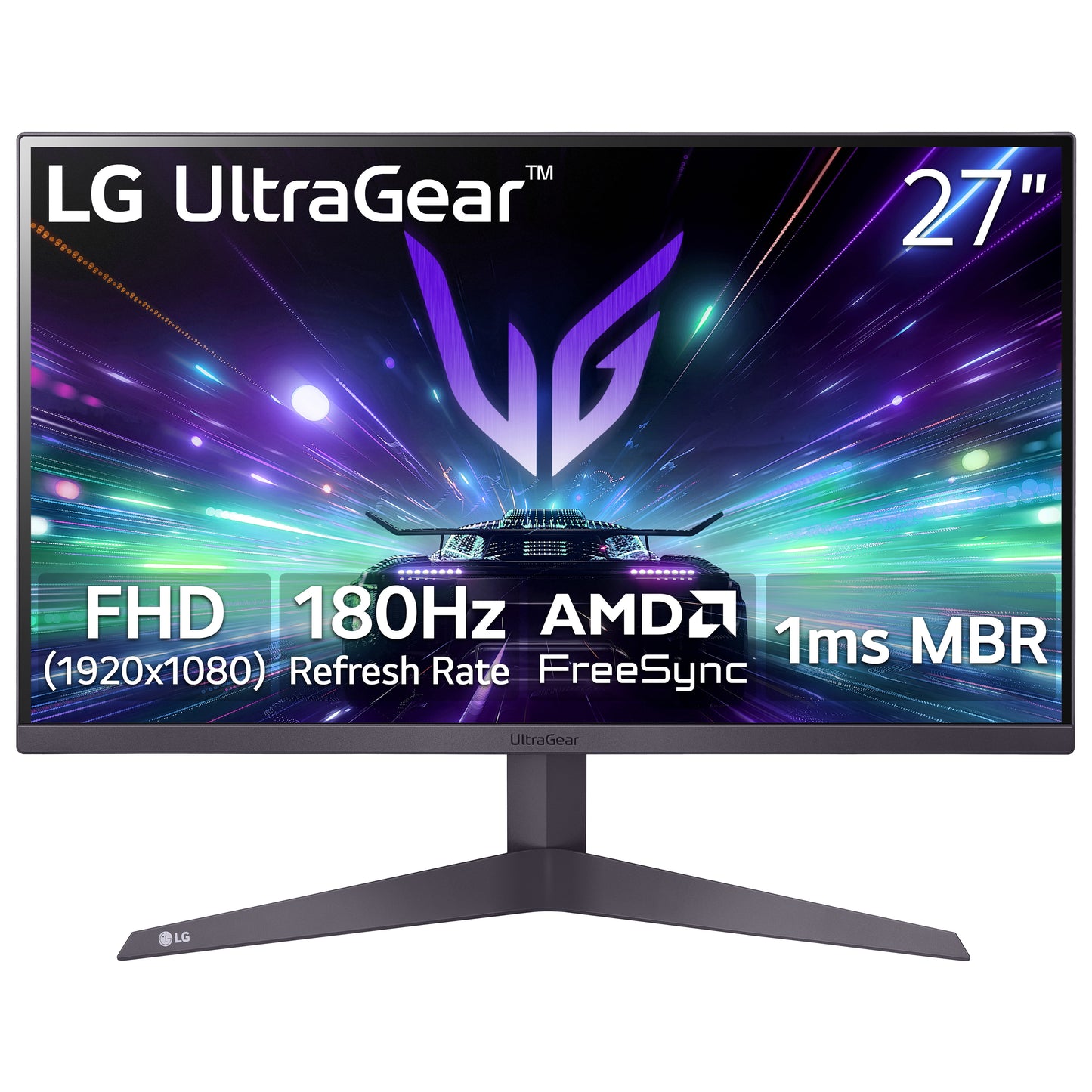LG - 27" Ultragear FHD 1080P 180Hz Gaming Monitor, Black, 27GS40W-B - Serious Techies