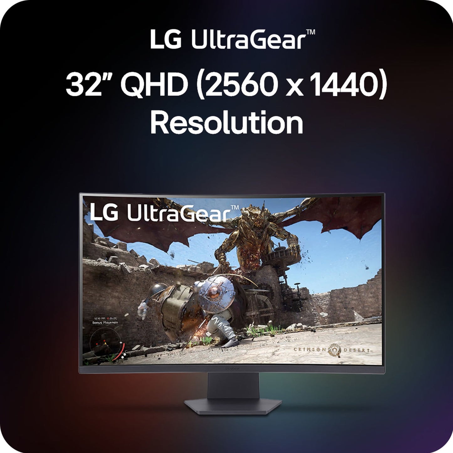LG - 32" Ultragear QHD AMD Freesync Curved Gaming Monitor, 180Hz, 1Ms, Black, 32G60WA-B - Serious Techies