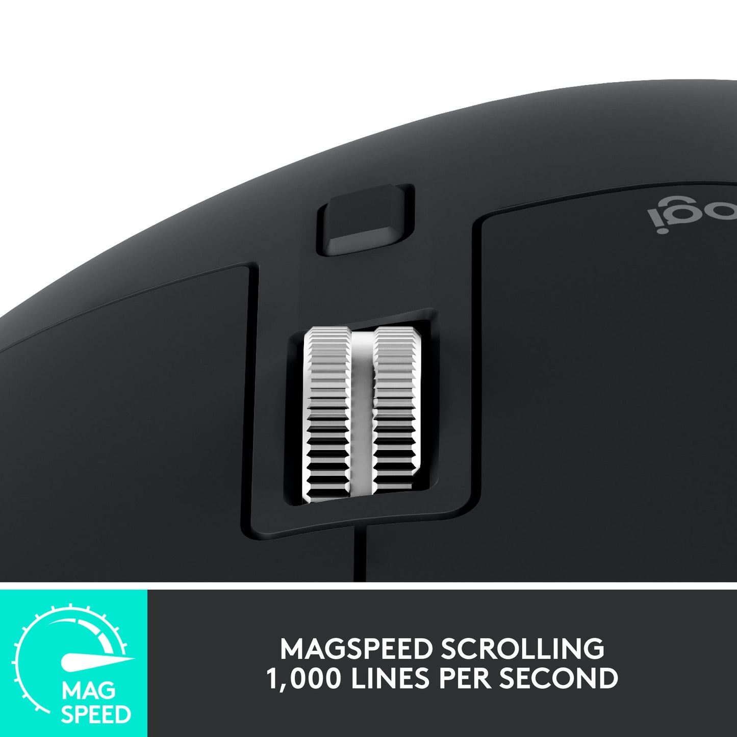 MX Master 3S, Wireless Performance Mouse, Ergo, 8K DPI, Quiet Clicks, USB-C, Black _Serious Techies