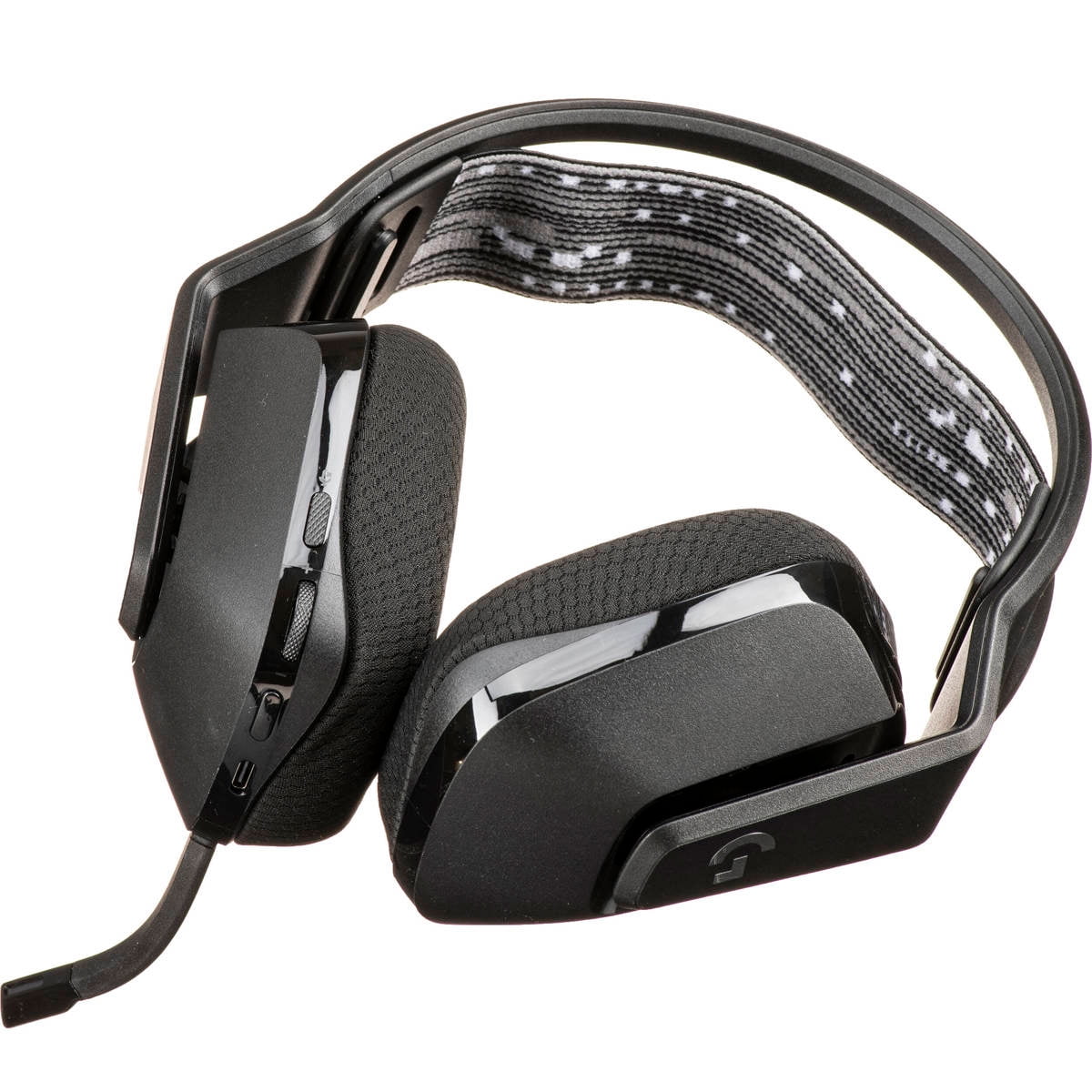 Logitech - G733 LIGHTSPEED Wireless Gaming Headset with Suspension Headband, LIGHTSYNC RGB, Blue VO!CE Mic Technology and PRO-G Audio Drivers, Black - Serious Techies