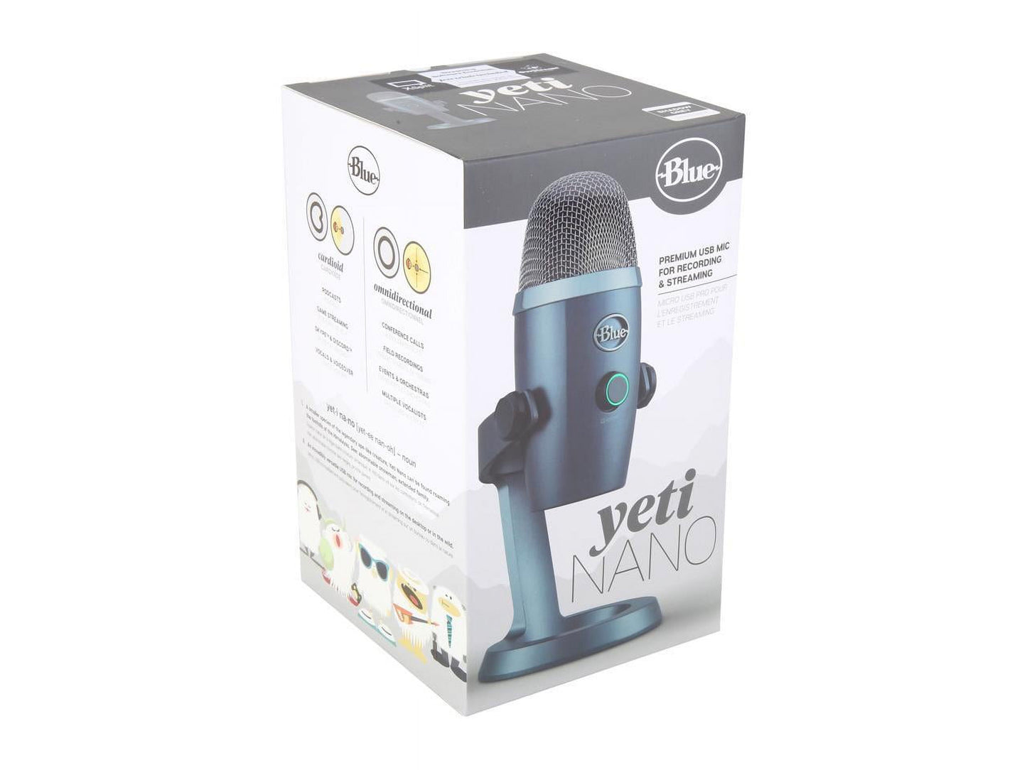 Logitech - Blue Yeti Nano Premium USB Microphone - Serious Techies