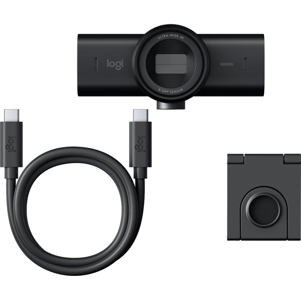 Logitech - MX Brio Ultra HD 4K Video Conference Gaming and Streaming Webcam - Serious Techies