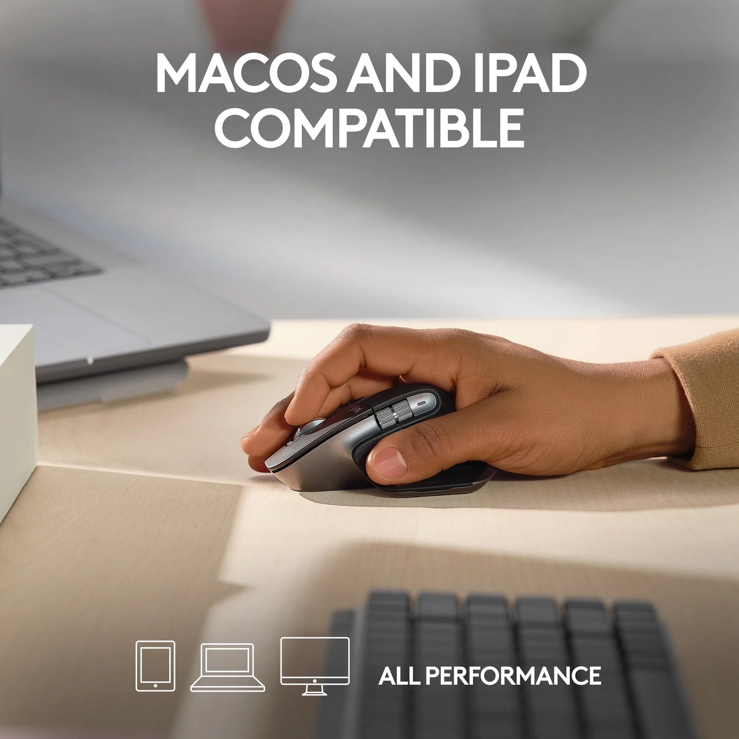 MX Master 3S for Mac Performance Wireless Mouse, Space Gray, Space Gray - Serious Techies