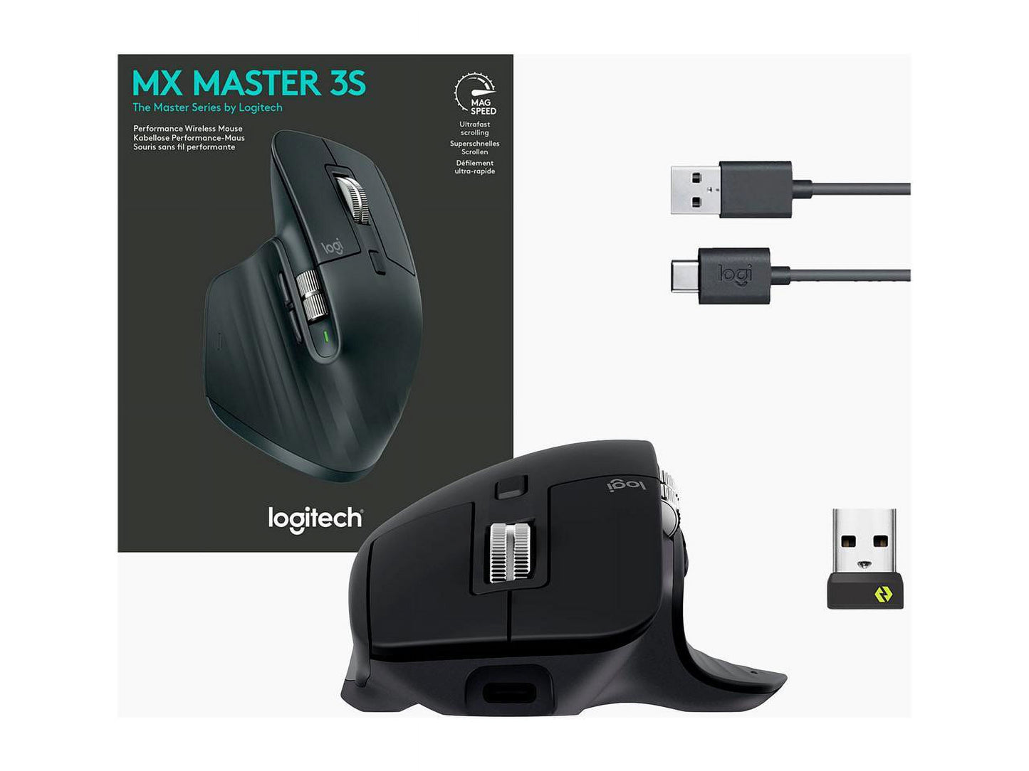 Logitech - MX Master 3S - Windows and macOS - Serious Techies