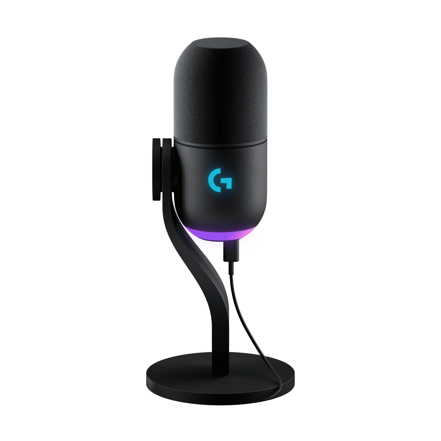 Logitech - Yeti GX Wired Super cardioid Dynamic Gaming Microphone with LIGHTSYNC RGB Lights, Black - Serious Techies