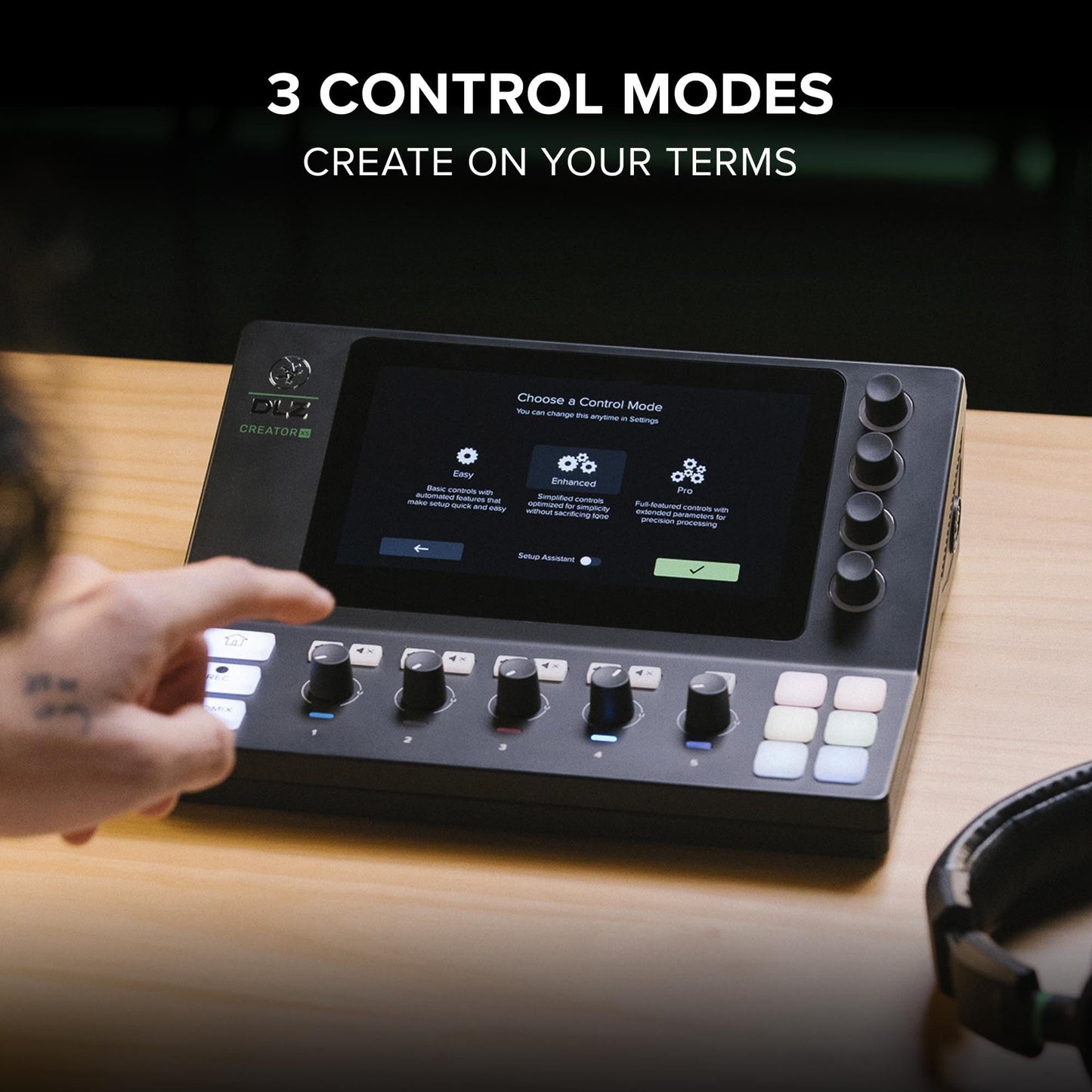 Mackie - DLZ Creator XS Compact 6-Channel Digital Mixer - Serious Techies