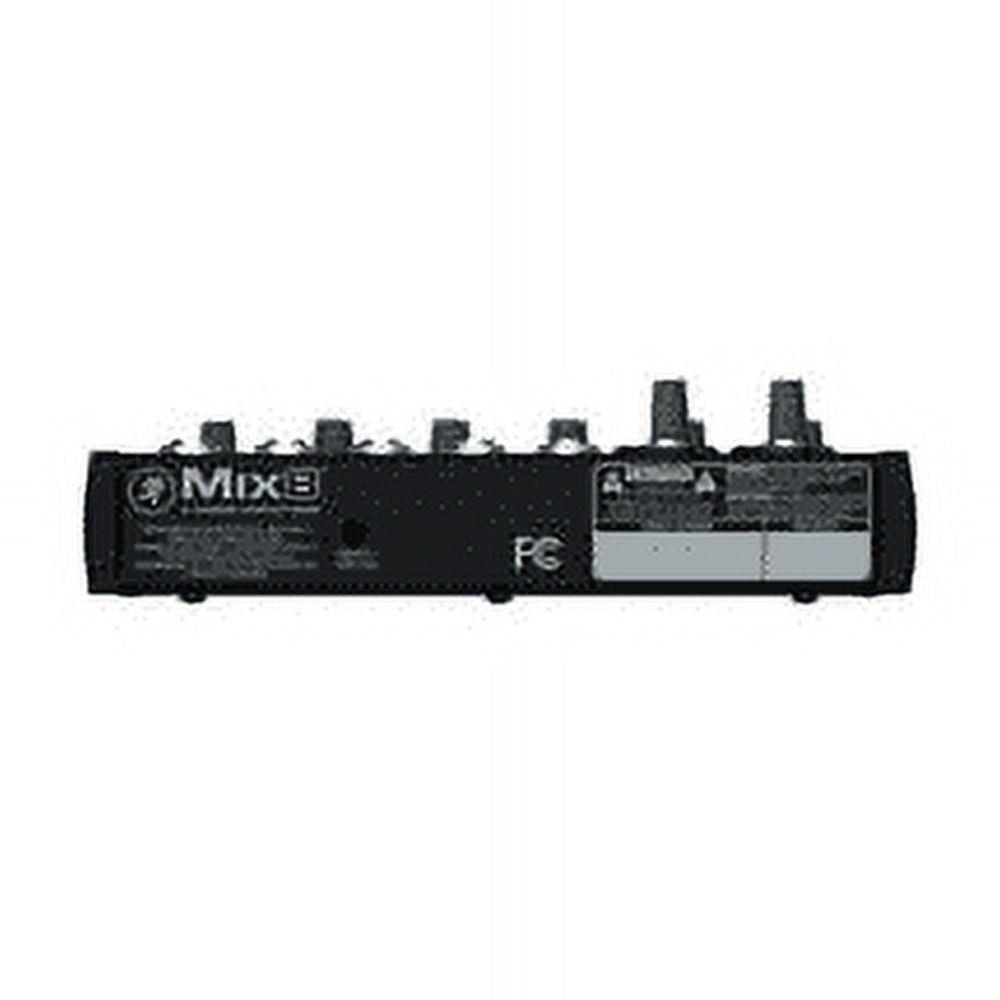 Mackie - Mix8 Durable Recording Studio 8 Channel Compact Mixer with 3 Band EQ - Serious Techies