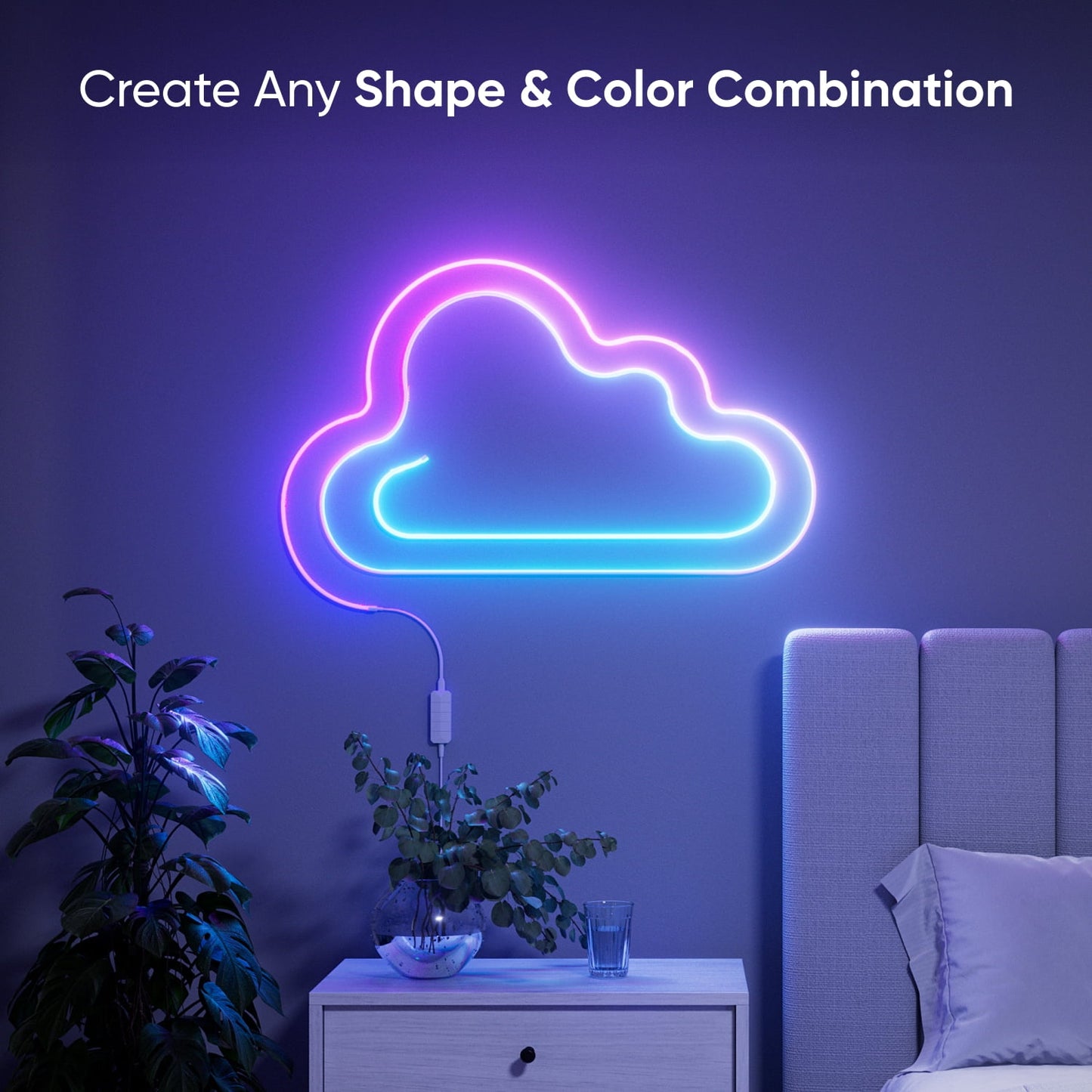 Nanoleaf - Essentials Matter LED Rope Light, Multicolor Lightstrip, 5M (16.4Ft), Indoor - Serious Techies