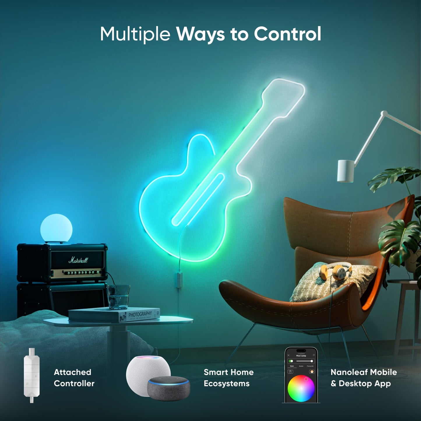 Nanoleaf - Essentials Matter LED Rope Light, Multicolor Lightstrip, 5M (16.4Ft), Indoor - Serious Techies
