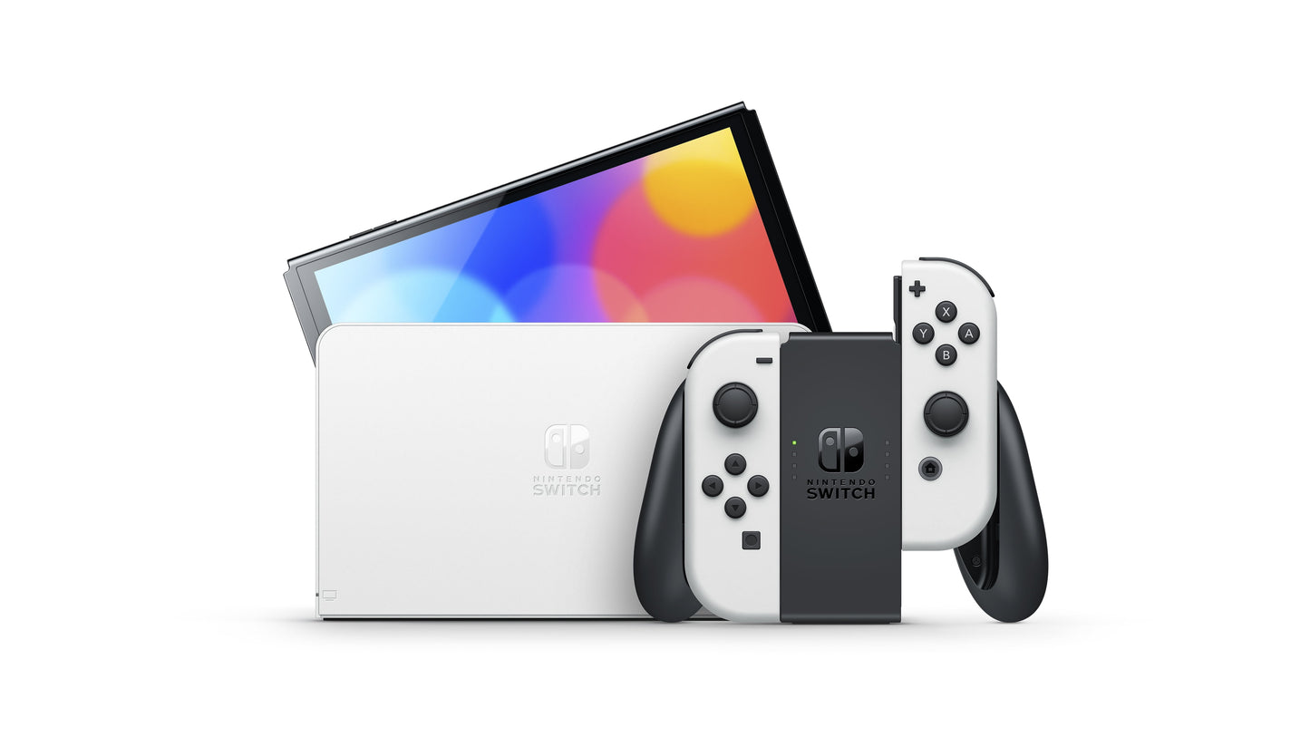 Nintendo - Switch - OLED Model with White Joy-Con - Serious Techies