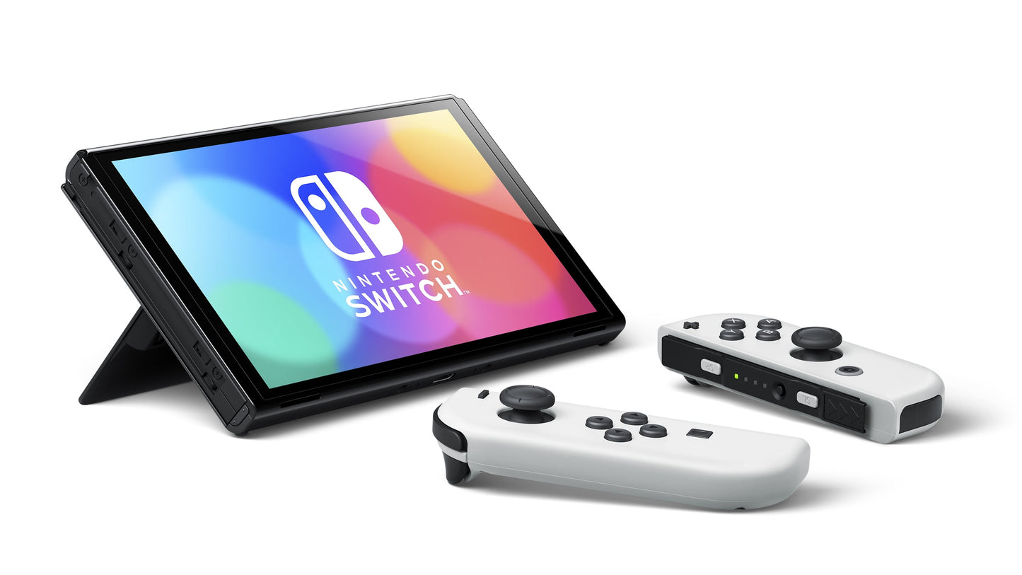 Nintendo - Switch - OLED Model with White Joy-Con - Serious Techies