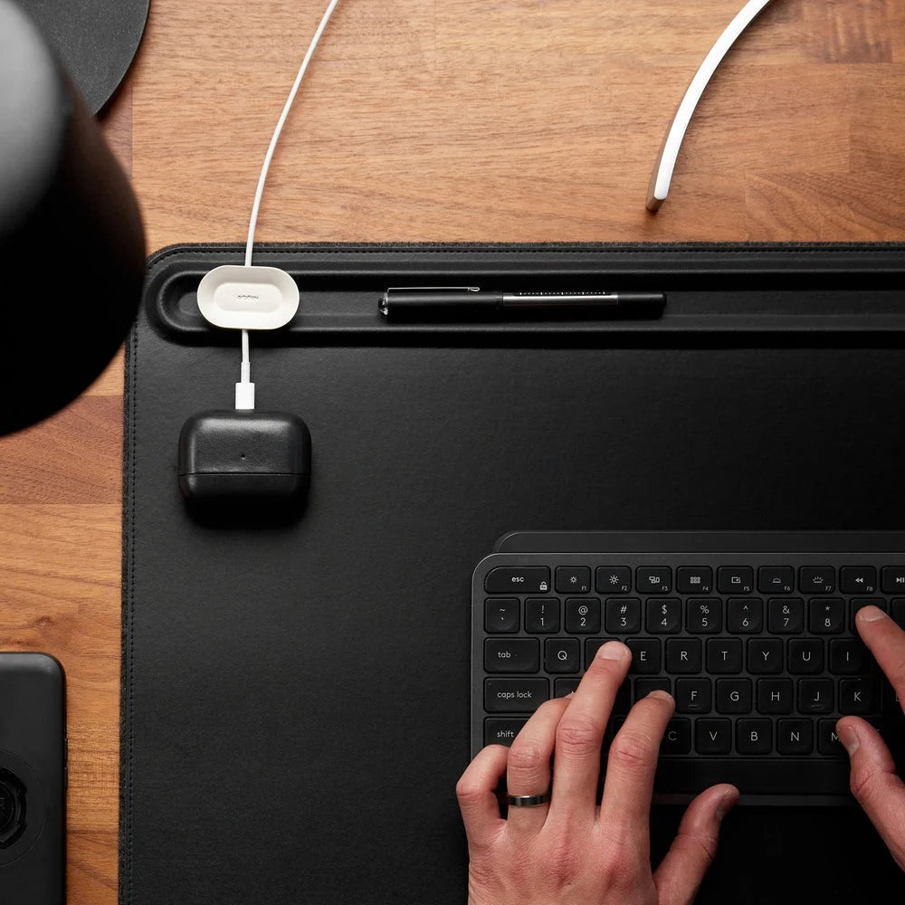 Orbitkey - Desk Mat, Large Black - Serious Techies