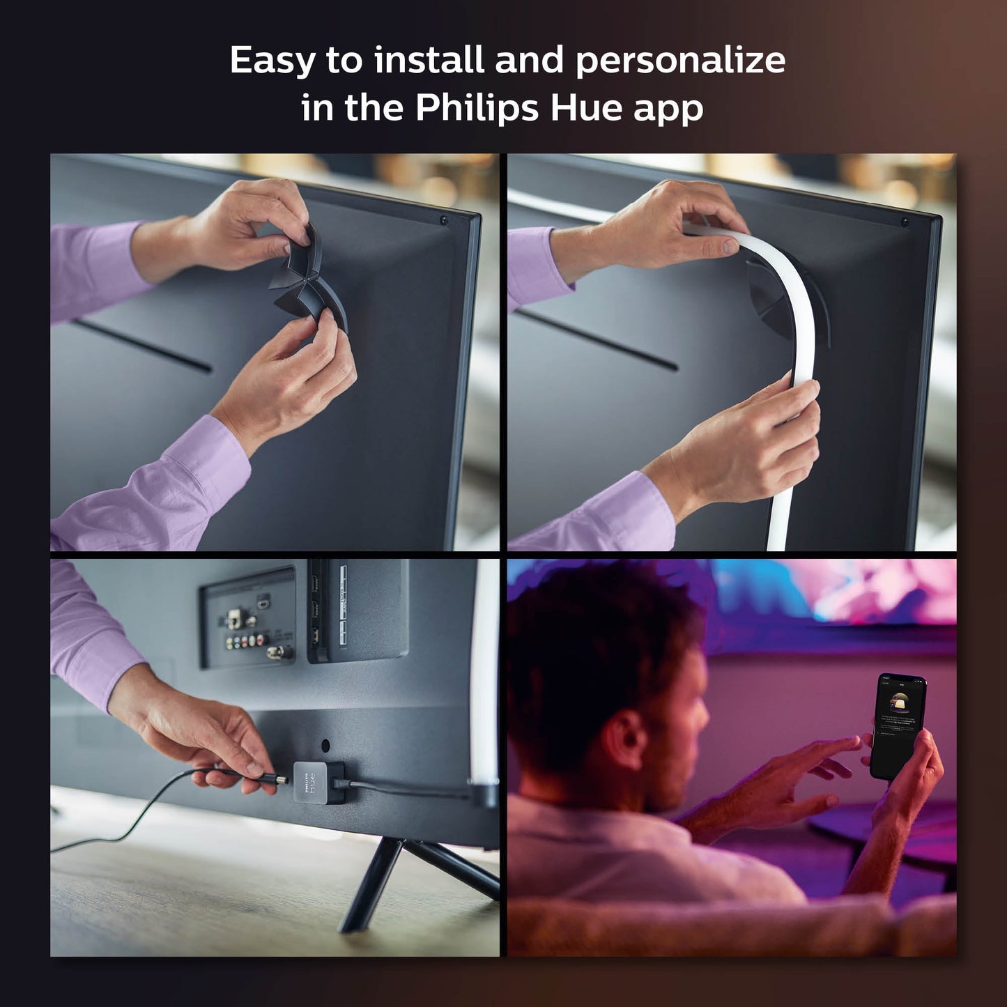 Philips Hue - Play Gradient Lightstrip 75" - Serious Techies