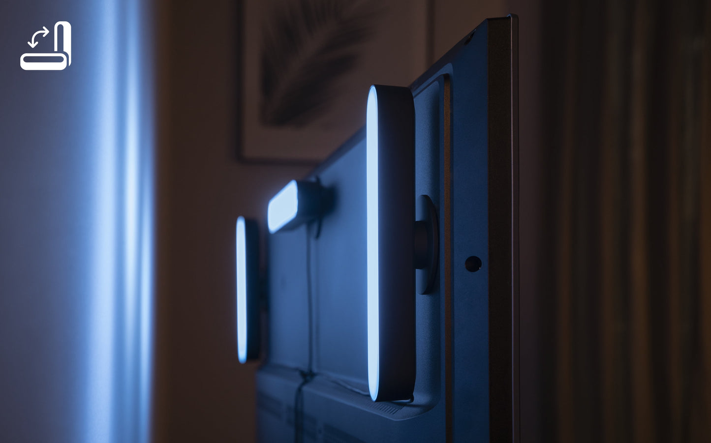 Philips Hue - Play Integrated LED Light Bar 2-Pack, Black - Serious Techies