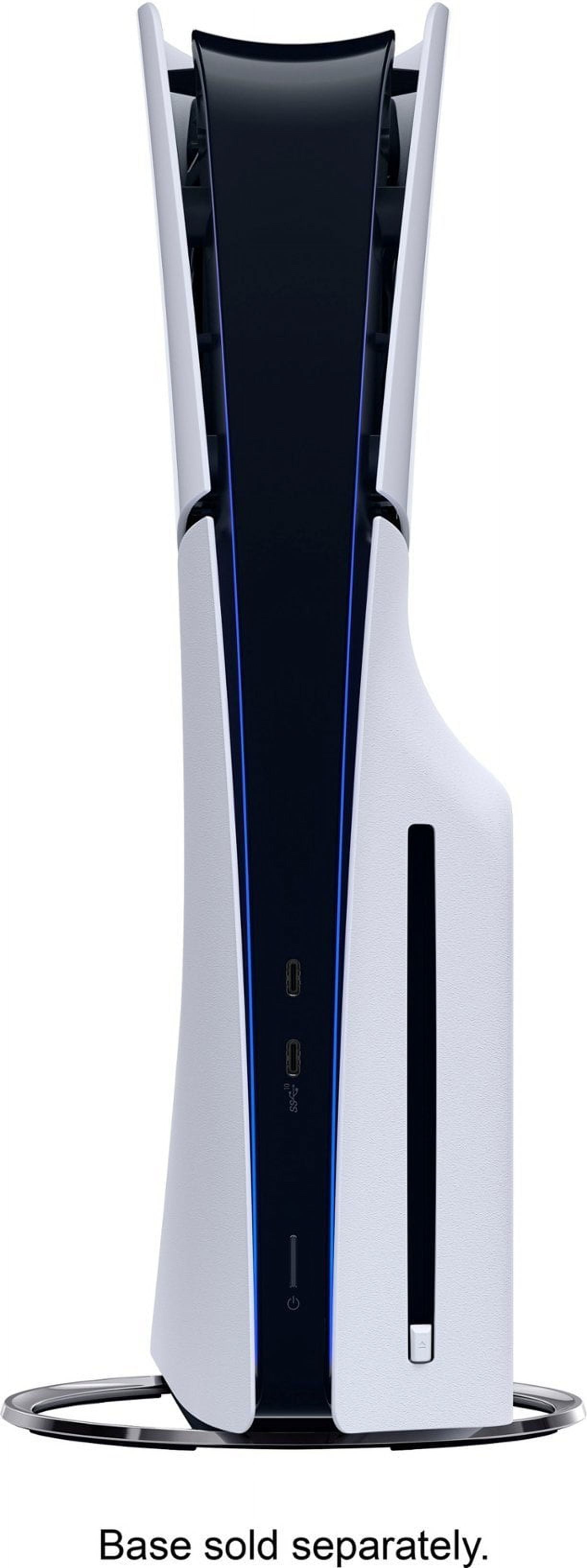 PlayStation - 5 Slim, PS5 Console Digital Edition for Video Game, Built-In 1TB SSD Storage Bundle with Extra PS-5 Dualsense Wireless Play Station Controller - Startlight Blue and Accessories - Serious Techies