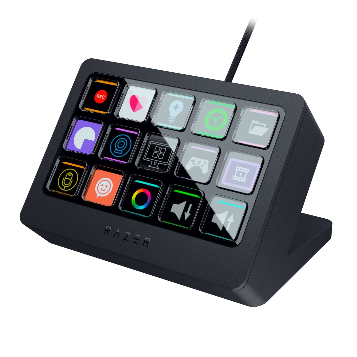 Razer - Stream Controller X - All-In-One Keypad for Streaming and Content Creation, 15 Buttons, Black - Serious Techies