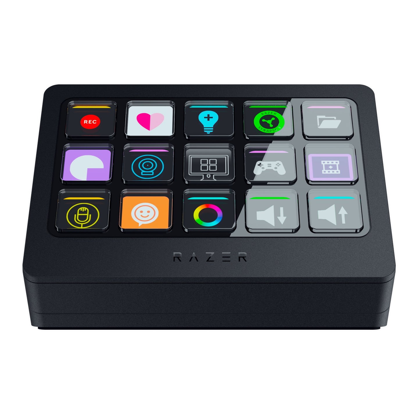 Razer - Stream Controller X - All-In-One Keypad for Streaming and Content Creation, 15 Buttons, Black - Serious Techies