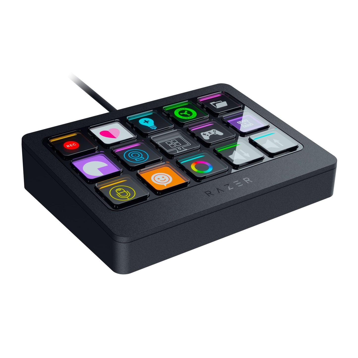 Razer - Stream Controller X - All-In-One Keypad for Streaming and Content Creation, 15 Buttons, Black - Serious Techies