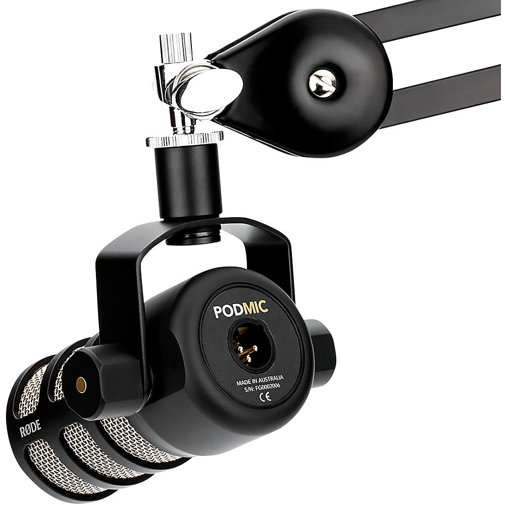 RODE - PodMic Cardioid Dynamic Podcast and Broadcast Microphone - Serious Techies