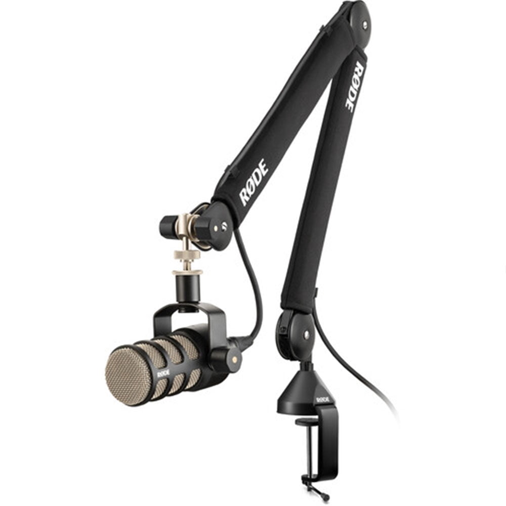 RODE - PSA1+ Pro Studio Boom/Arm Bundle with Kopul 3000 Series Neutrik 10' XLR Cable - Serious Techies