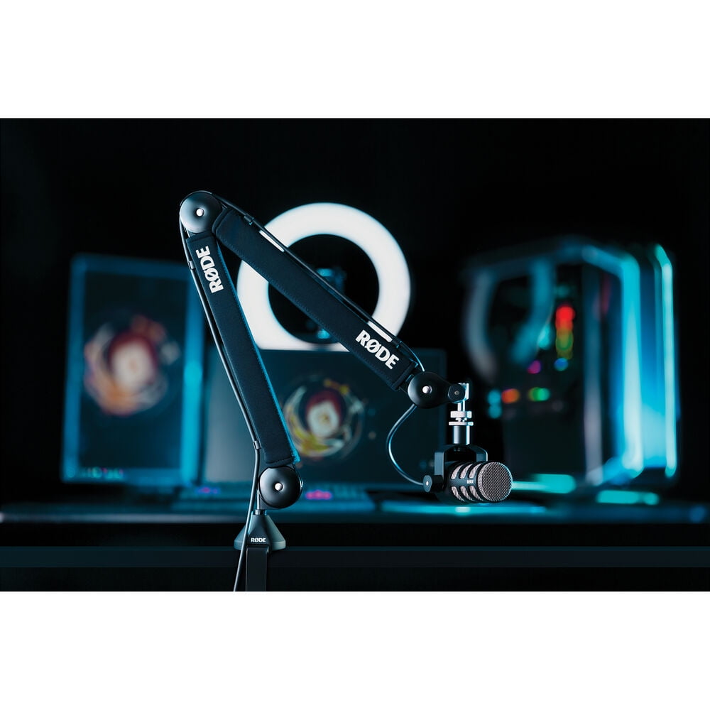RODE - PSA1+ Pro Studio Boom/Arm Bundle with Kopul 3000 Series Neutrik 10' XLR Cable - Serious Techies