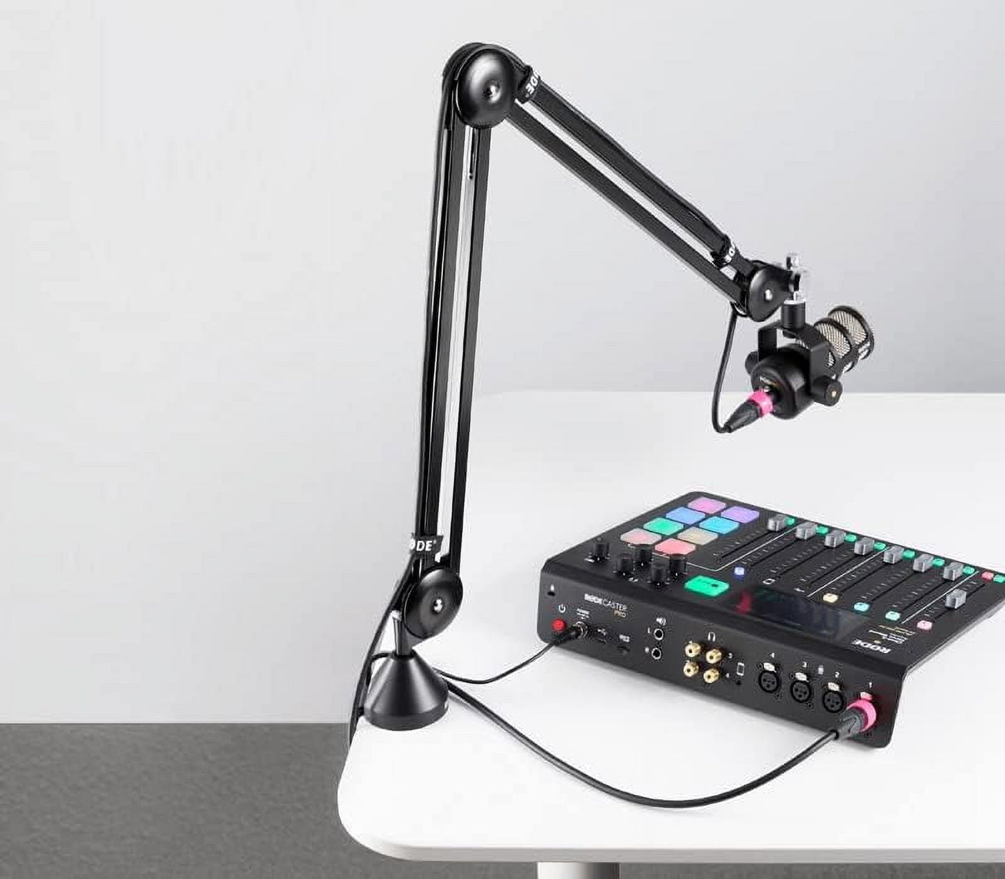 RODE - PSA1 Professional Studio Boom Arm with XLR Cable and polishing Cloth - Serious Techies