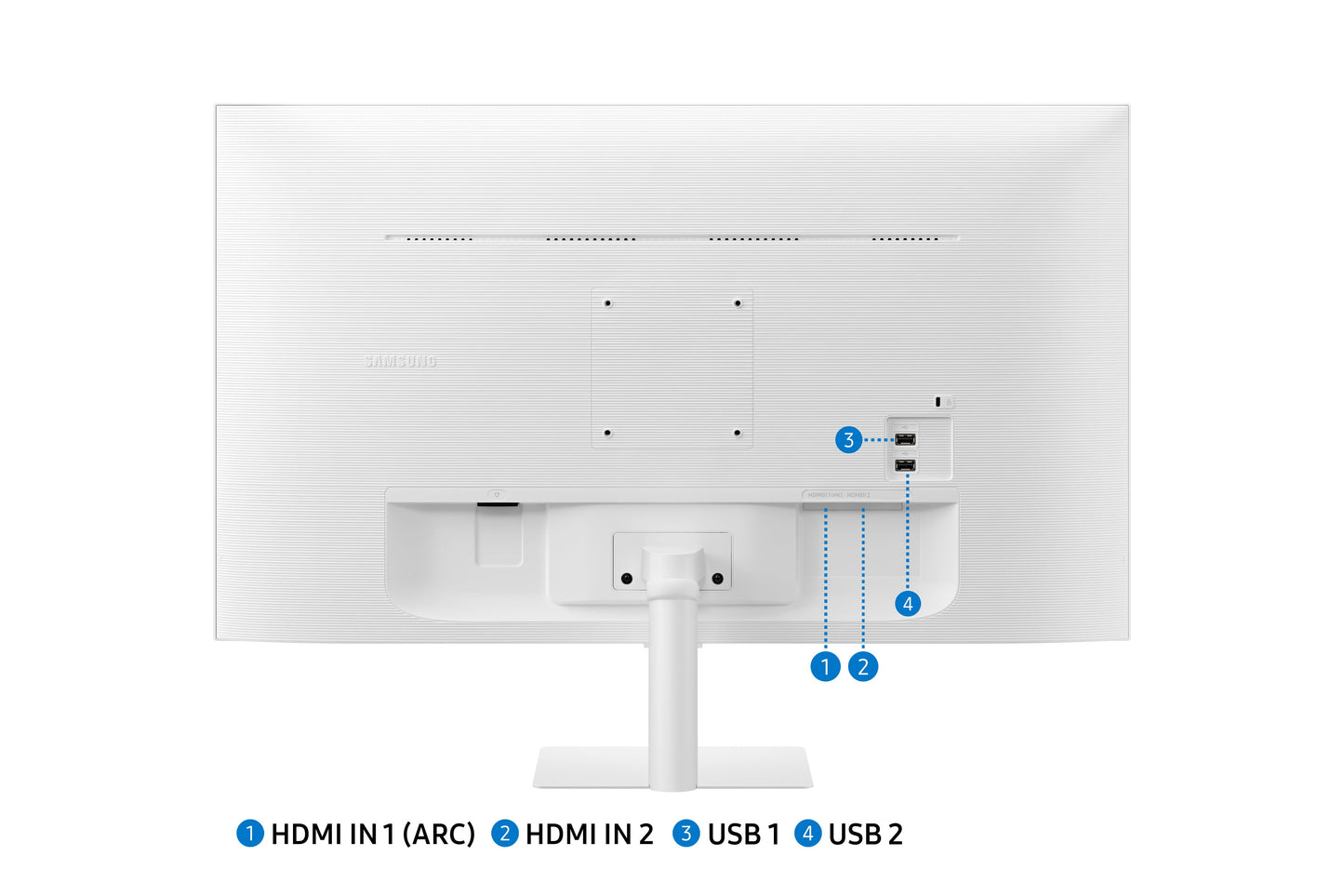Samsung - 32" Smart Monitor M5 (M50D) FHD with Streaming TV and Speakers - Serious Techies