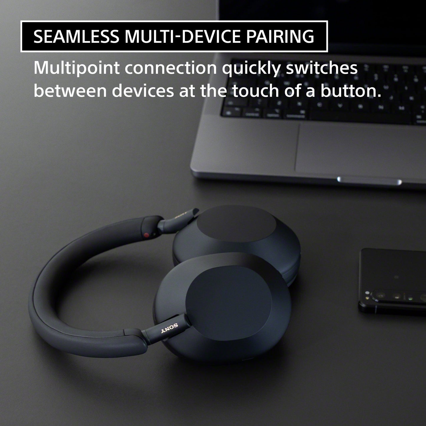 Sony - WH-1000XM5 the Best Wireless Noise Canceling Headphones, Black - Serious Techies